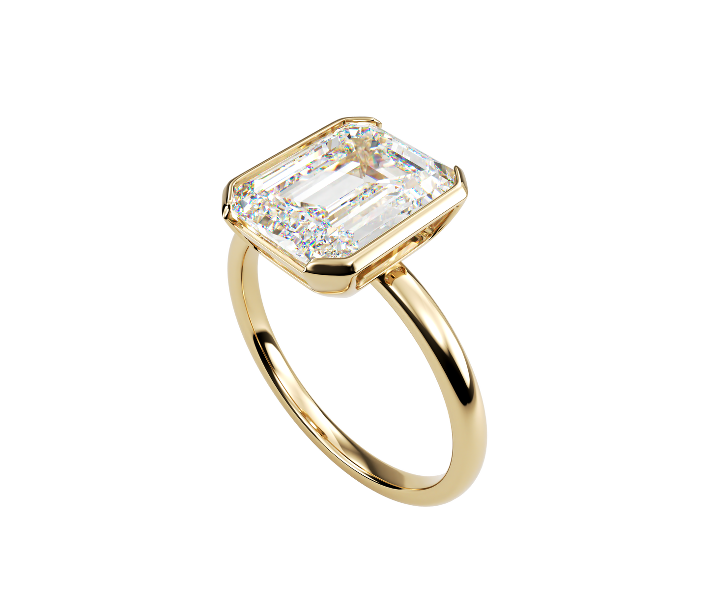 HALF BEZEL RING