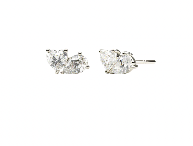 TWO STONE STUDS