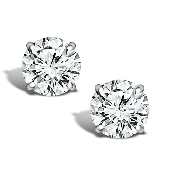 PRONG SET ROUND STUDS